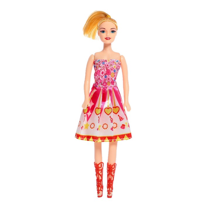 Кукла-модель Даша в платье, МИКС, 5068596W