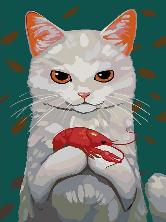 

Картина по номерам Живопись по Номерам Любимое лакомство. Раки, 30x40, Любимое лакомство. Раки