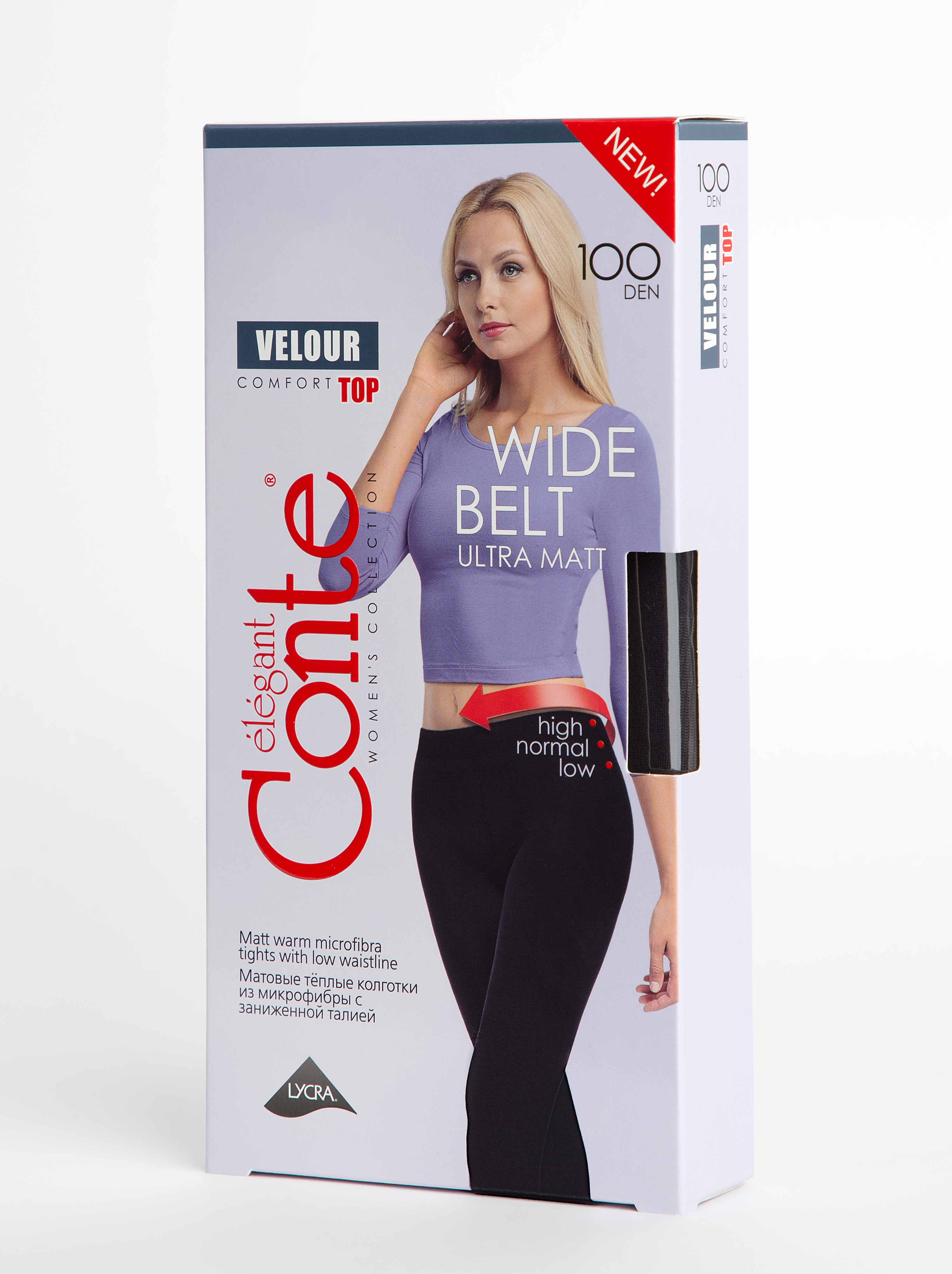 

Колготки женские Conte VELOUR TOP 100 черные 2, Черный, VELOUR TOP 100