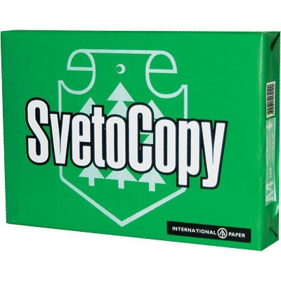 Бумага для принтера SvetoCopy A4 80г/кв.м 500 л