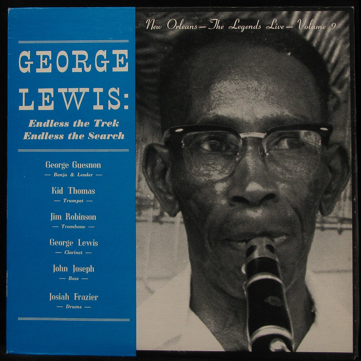 

LP George Lewis - Endless The Trek, Endless The Search Jazzology (292166)