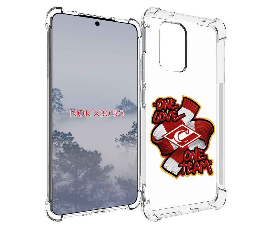 

Чехол MyPads Одна любовь-Спартак для Nokia X30 5G, Tocco