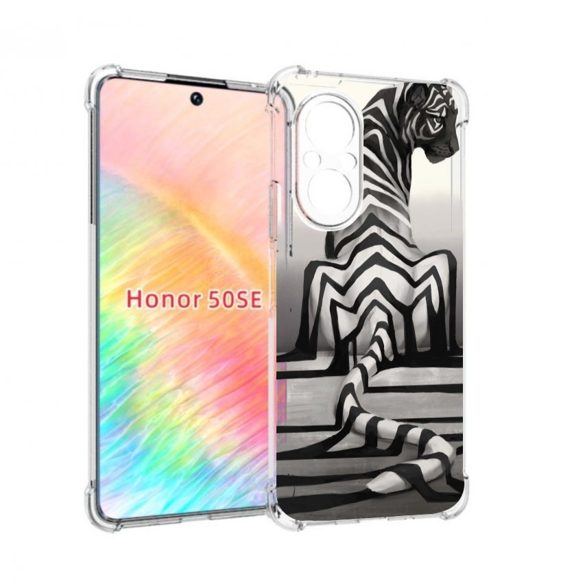 

Чехол бампер MyPads Fantastic Beasts by Jade Mere для Honor 50 S, Прозрачный, Tocco