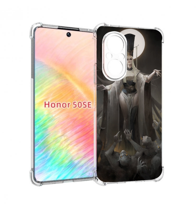 

Чехол бампер MyPads Erfiorr — Fantasy Art Dimension для Honor 50, Прозрачный, Tocco