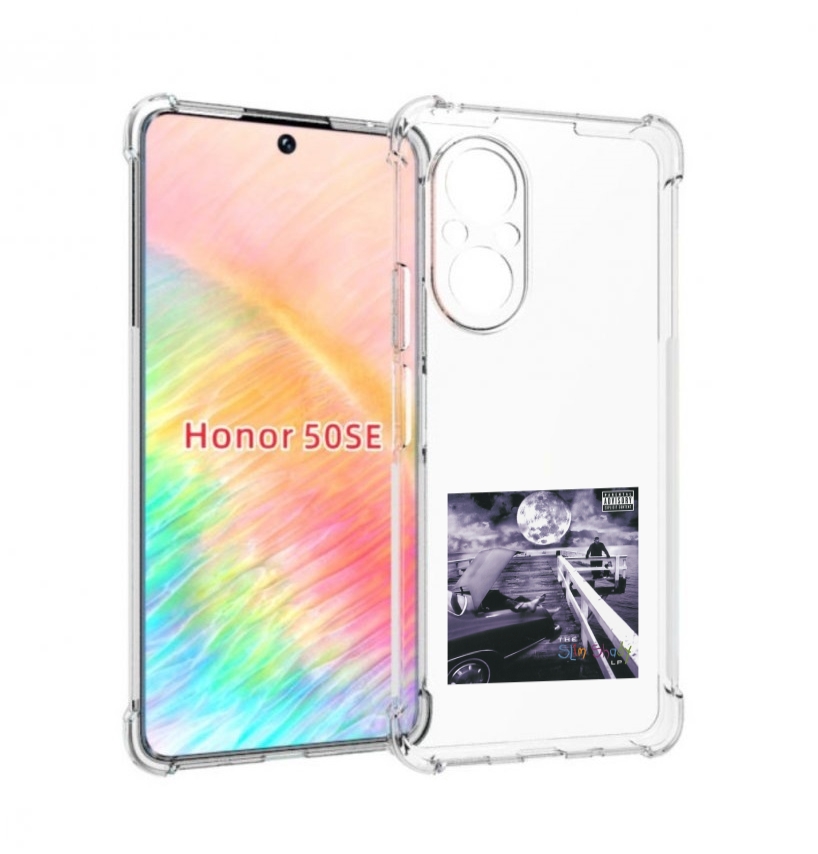 

Чехол Бампер Mypads Eminem The Slim Shady Lp Для Honor 50 Se Про, Прозрачный, Tocco