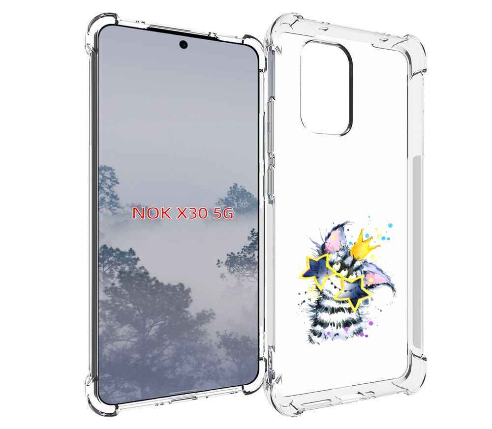 

Чехол MyPads Мартовский Нуся для Nokia X30 5G, Tocco