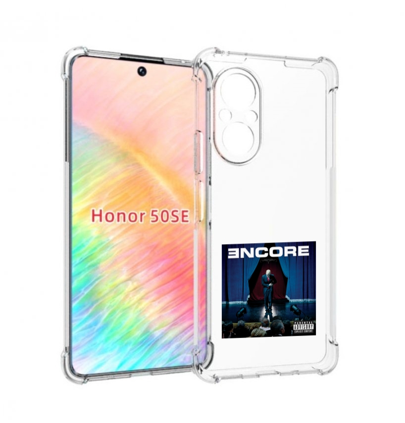 

Чехол Бампер Mypads Encore Для Honor 50 Se Противоударный, Прозрачный, Tocco