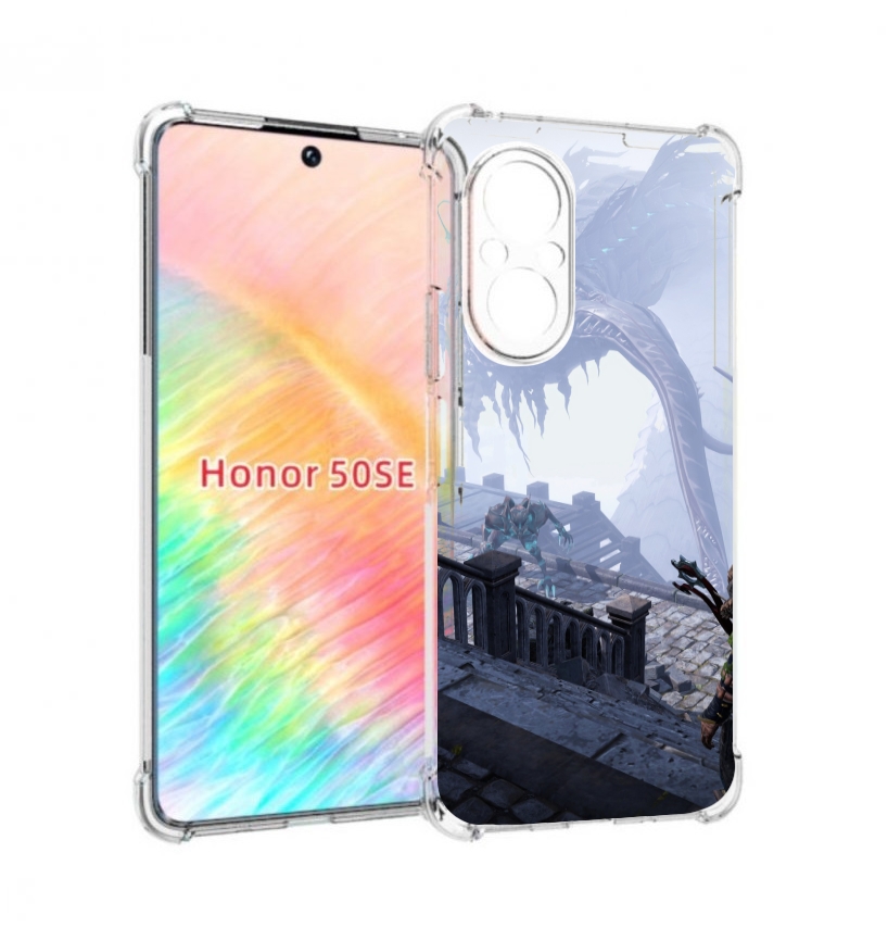 

Чехол бампер MyPads Divinity Original Sin II для Honor 50 SE про, Прозрачный, Tocco