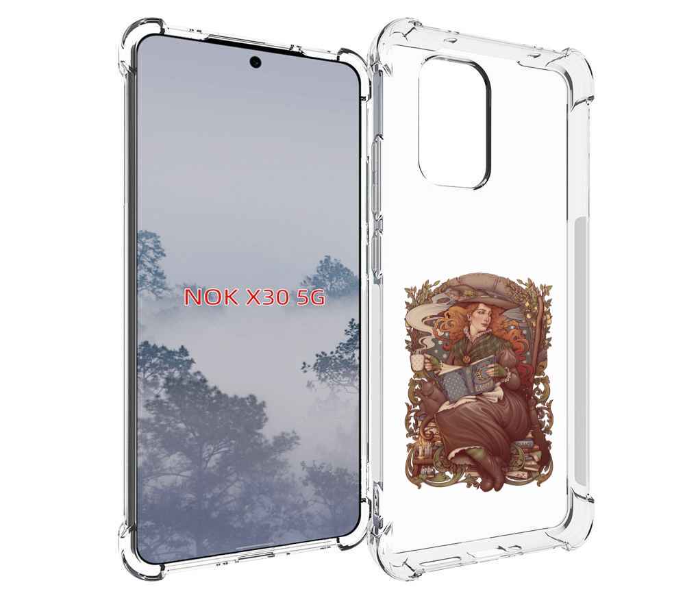 

Чехол MyPads Женские_126 для Nokia X30 5G, Tocco
