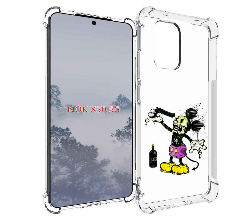

Чехол MyPads Драг Микки для Nokia X30 5G, Tocco