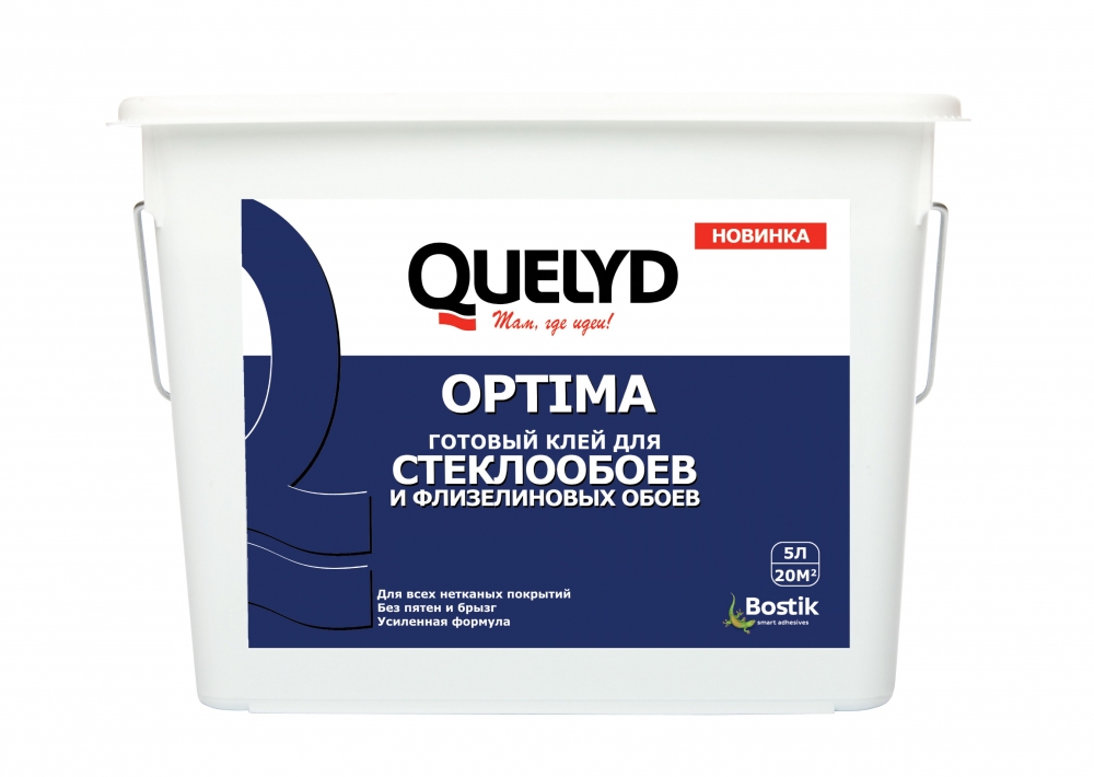 Клей QUELYD OPTIMA для стеклообоев (15л)