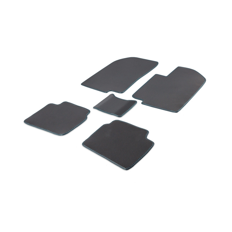 

Комплект ковриков в салон CellMat ЭВА Тойота Карина VII, T210, правый руль, серый, Carina