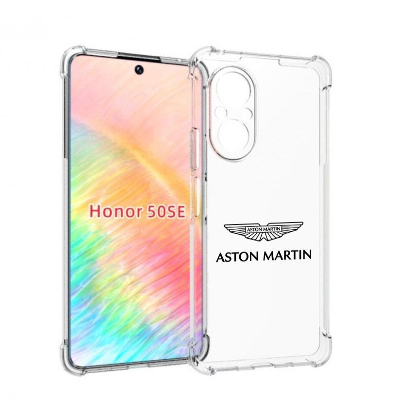

Чехол бампер MyPads Aston-Martin мужской для Honor 50 SE противо, Прозрачный, Tocco