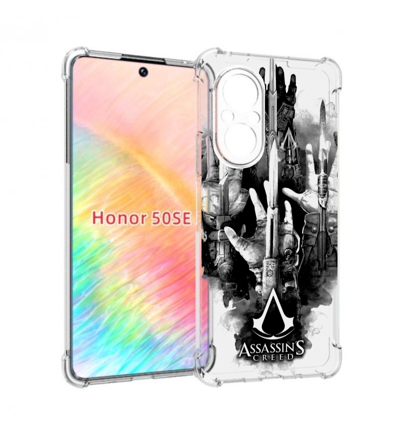 

Чехол бампер MyPads Assassin's Creed скрытый клинок для Honor 5, Прозрачный, Tocco
