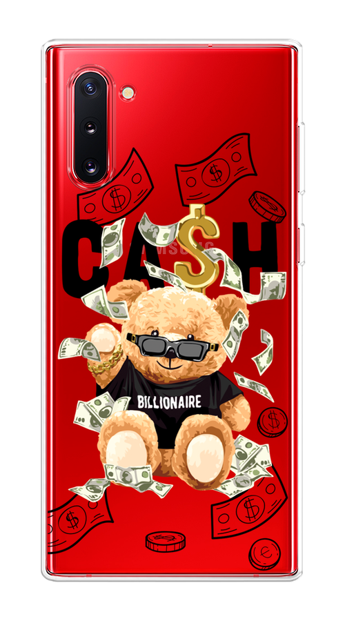 

Чехол на Samsung Galaxy Note 10 "Big cash", Черный;серый;бежевый, 28650-6