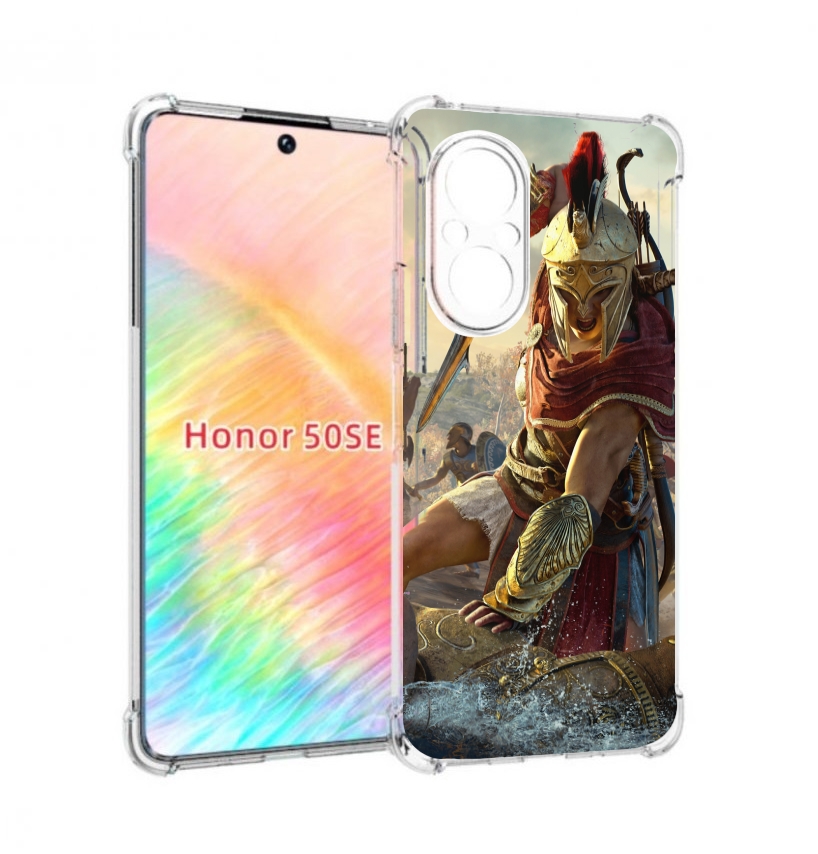 

Чехол бампер MyPads Assassin's Creed Odyssey Kassandra мужской д, Прозрачный, Tocco