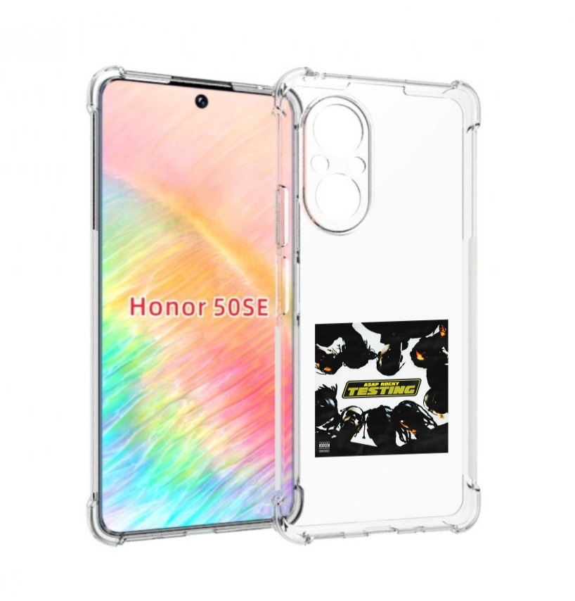 

Чехол Бампер Mypads Asap Rocky - Testing Для Honor 50 Se Противо, Прозрачный, Tocco