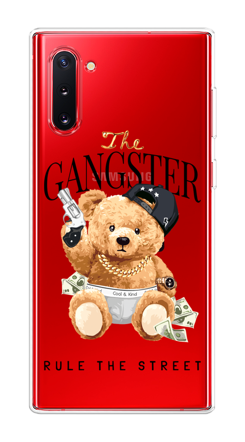 

Чехол на Samsung Galaxy Note 10 "The Gangster", Бежевый;серый;черный, 28650-6