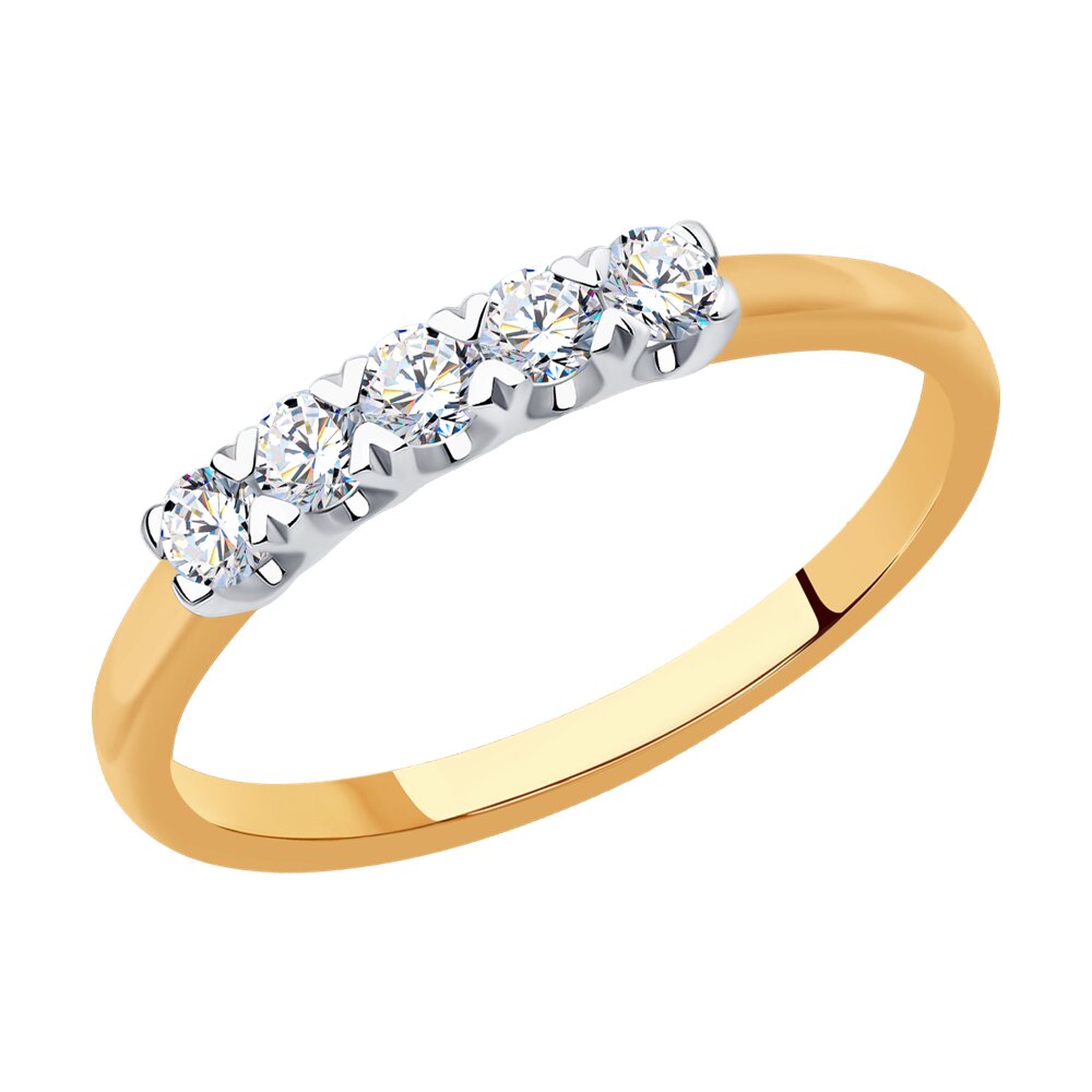 

Кольцо из красного золота р. , SOKOLOV Diamonds 1012231, бриллиант, 1012231