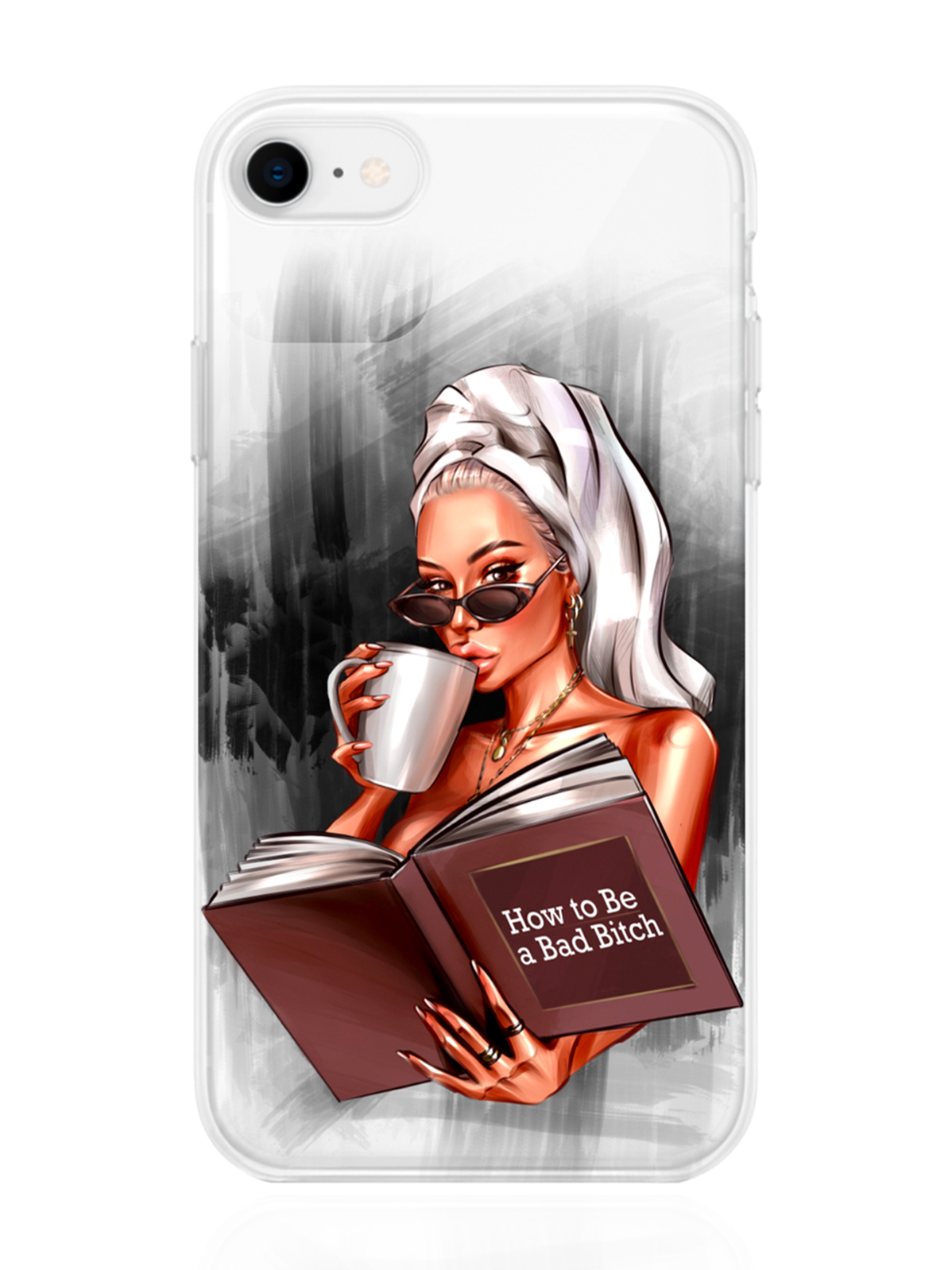 

Чехол MustHaveCase для iPhone 7/8/SE2020 How to be a bad Bitch прозрачный, iPhone 7/8/SE2020 How to be a bad Bitch