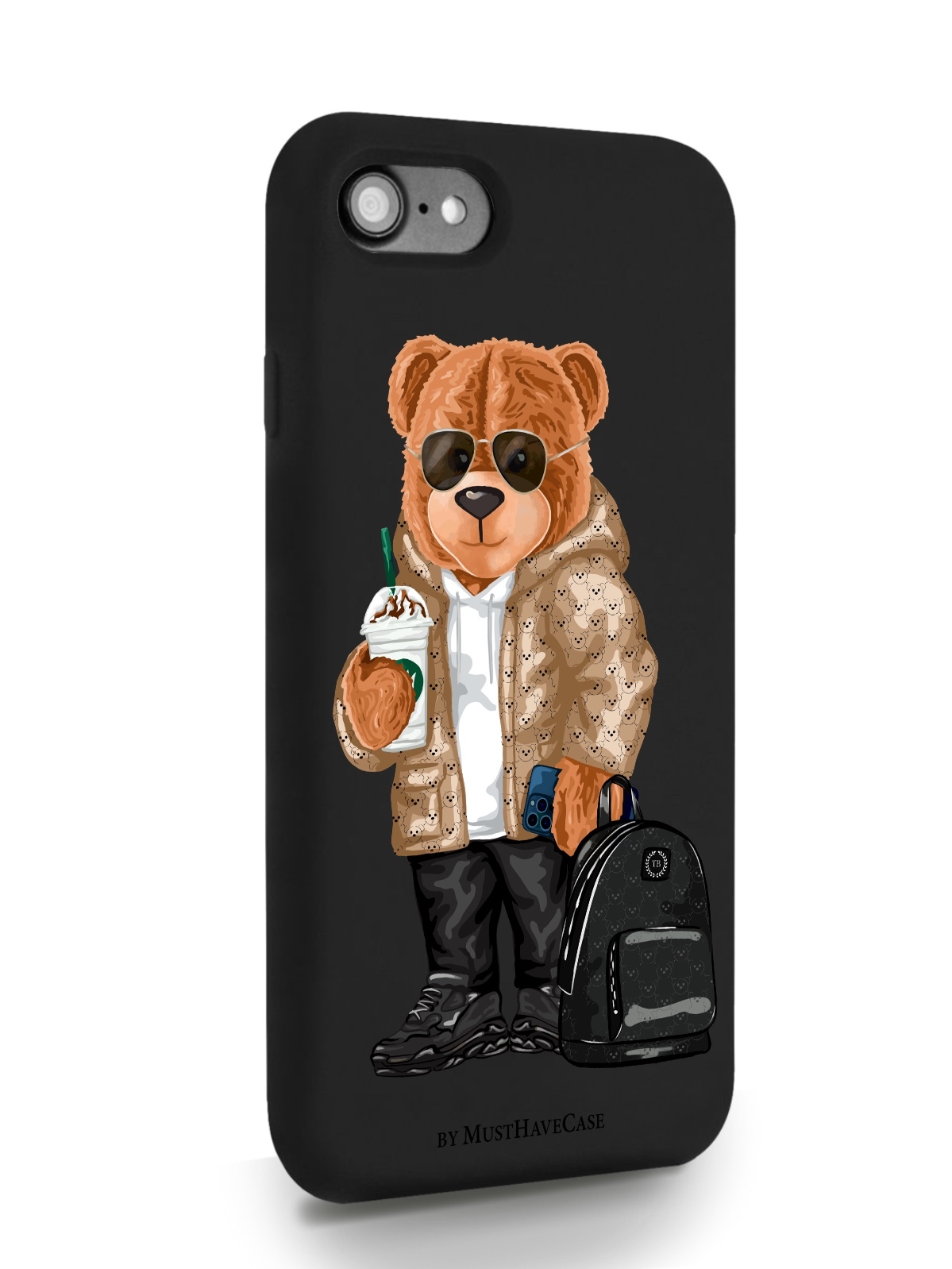 фото Чехол musthavecase для iphone 7/8/se2020 tony style в очках для айфон 7/8/се2020