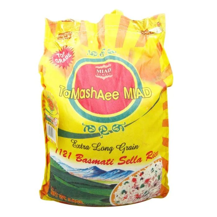 

Пропаренный рис Басмати длиннозерный (basmati rice) TaMashAe Тамаши 5кг, 701369