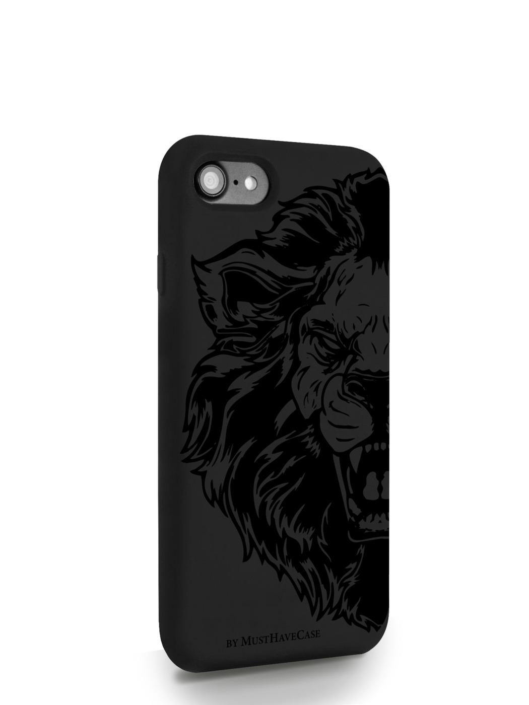 фото Чехол musthavecase для iphone 7/8/se2020 король лев черный