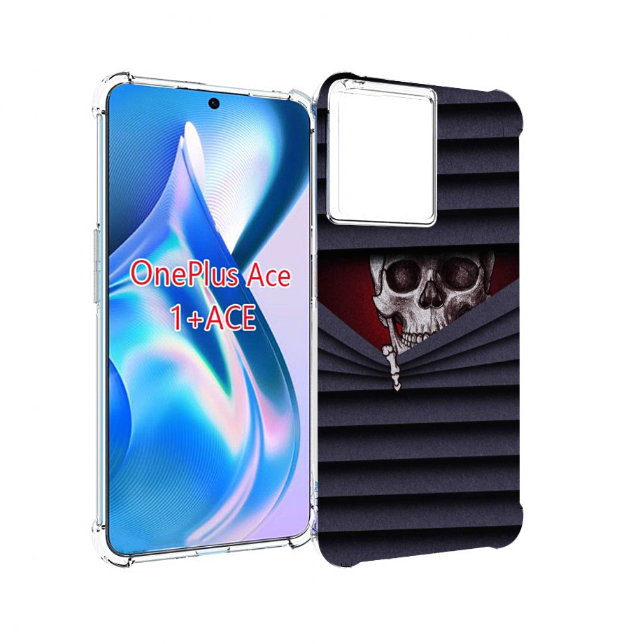 

Чехол MyPads подглядываю для OnePlus Ace, Прозрачный, Tocco