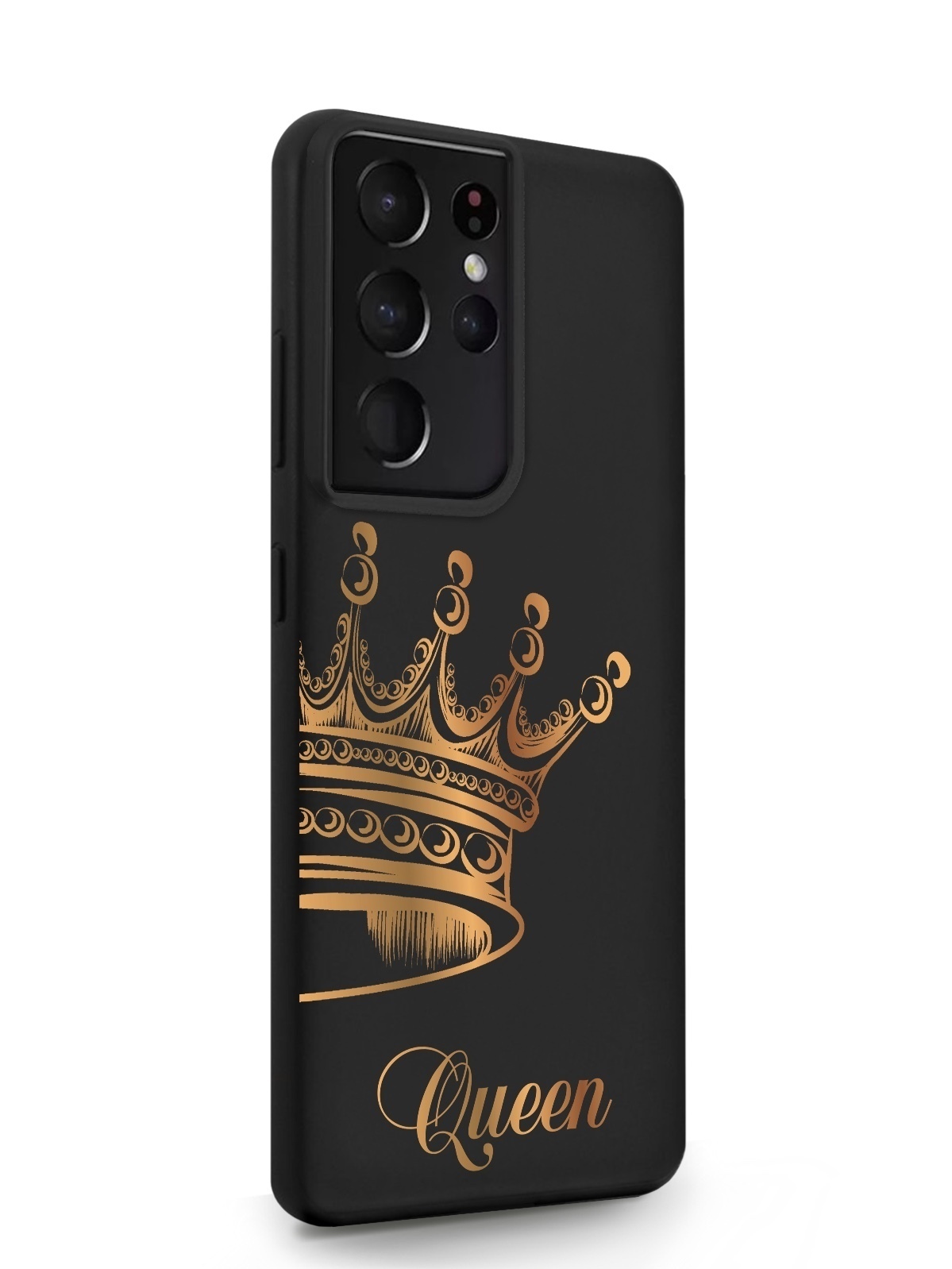 фото Чехол musthavecase для samsung galaxy s21 ultra queen черный