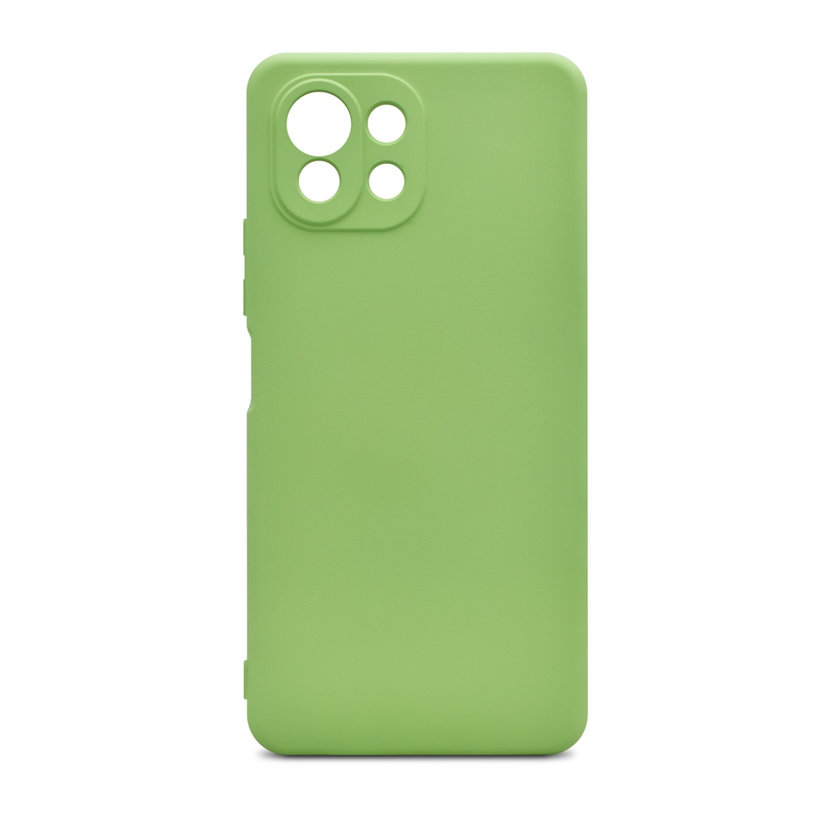 

Чехол Soft Touch для Xiaomi Mi 11 Lite/5G Ne, Зеленый, SST-3102