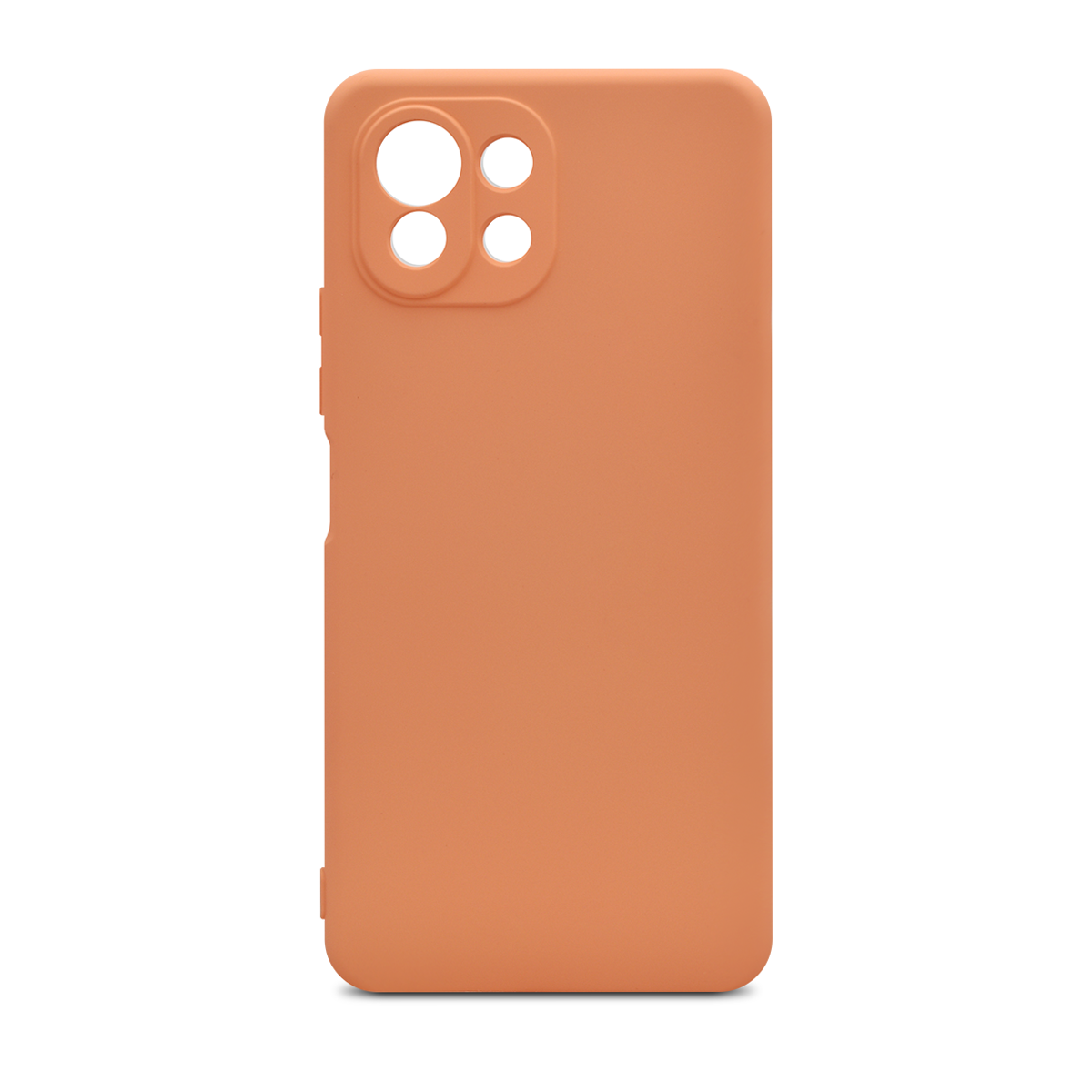 

Чехол Soft Touch для Xiaomi Mi 11 Lite/5G Ne, Оранжевый, SST-3102