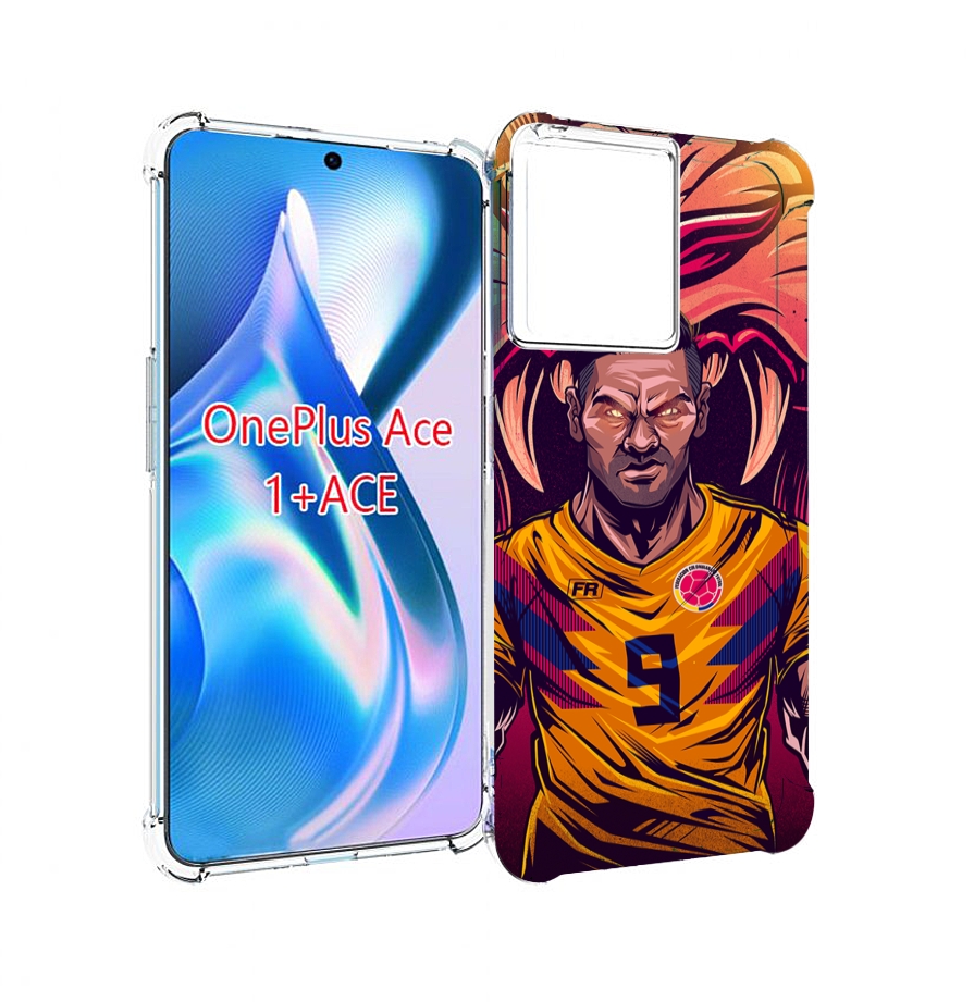 

Чехол MyPads парень-тигр-красный для OnePlus Ace, Прозрачный, Tocco