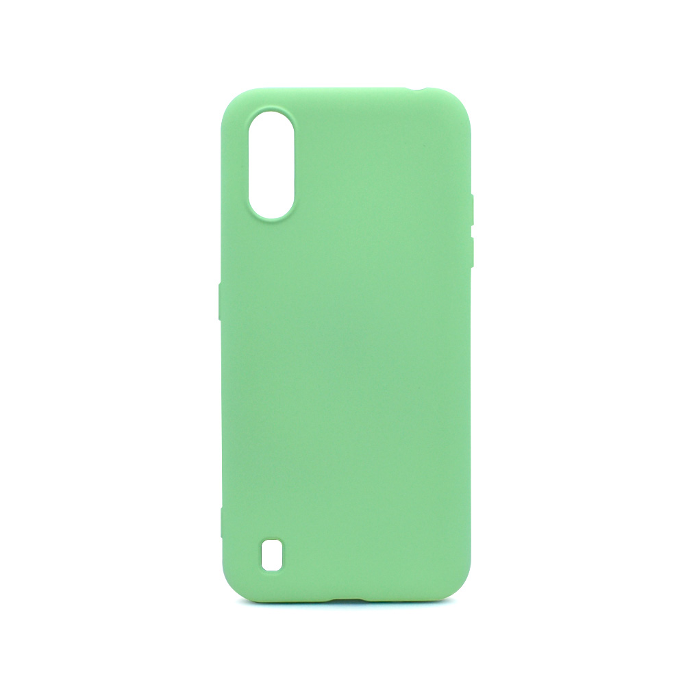 

Чехол Soft Touch для Samsung Galaxy A01, Зеленый, SST-295