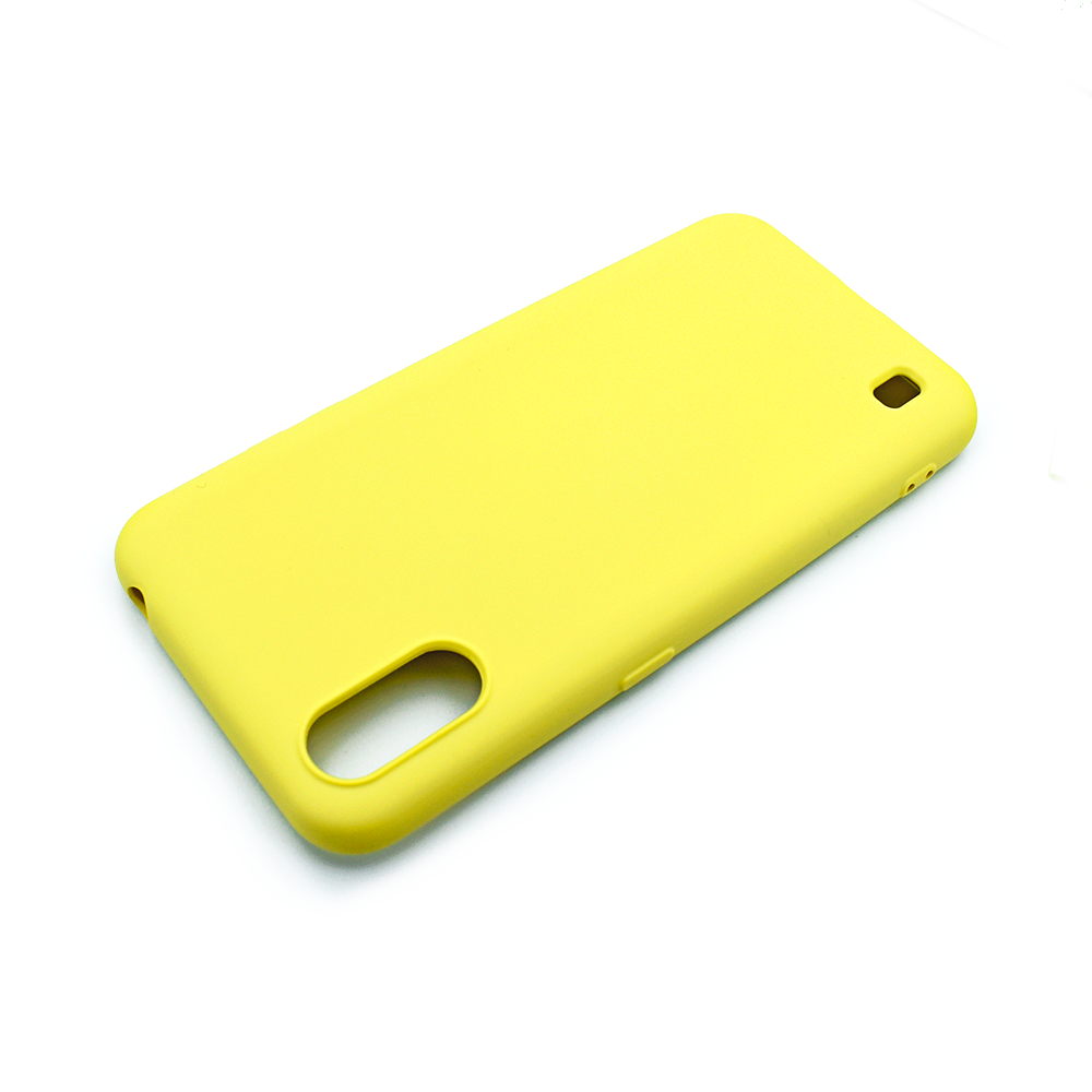 

Чехол Soft Touch для Samsung Galaxy A01, Желтый, SST-295
