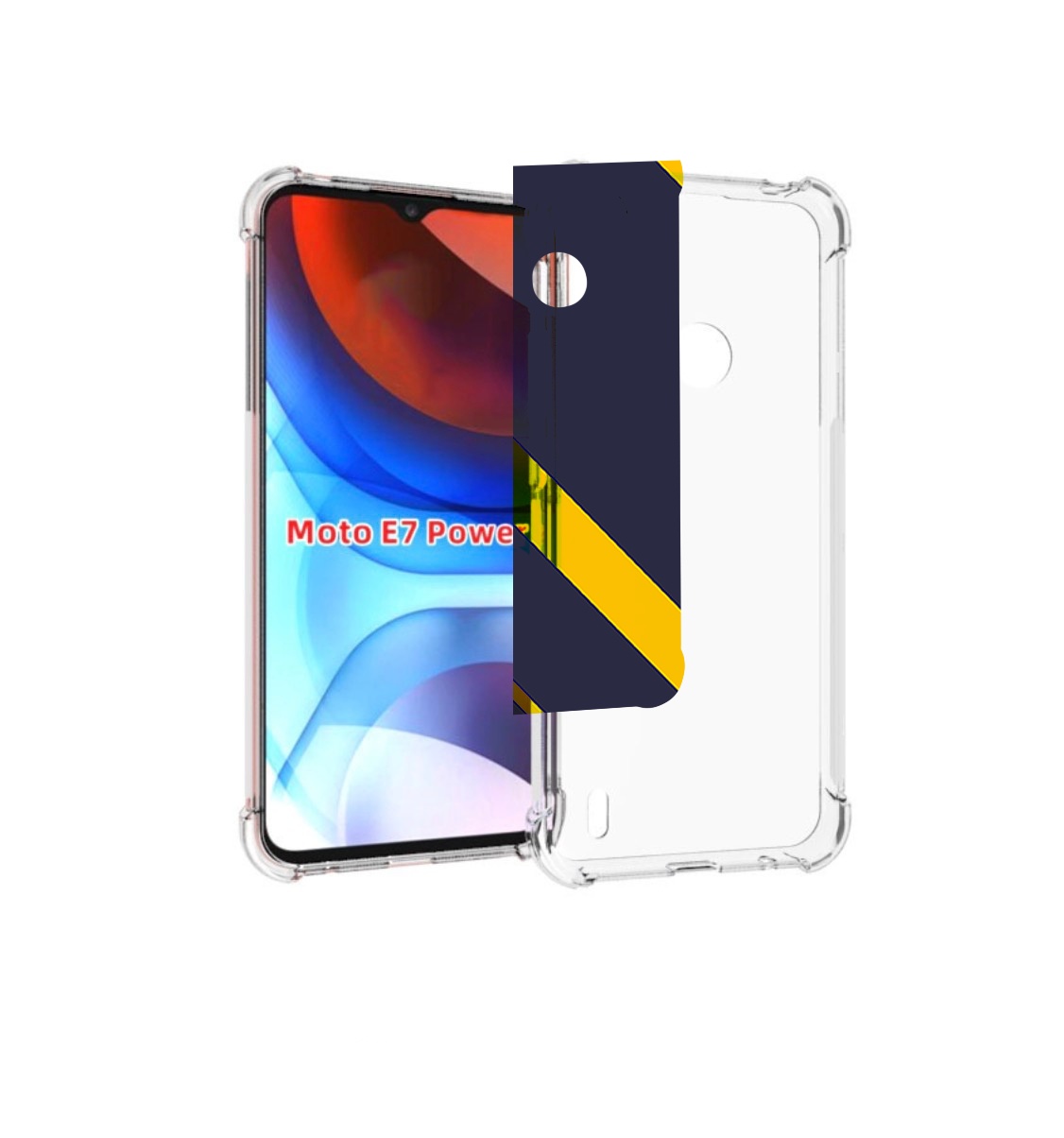 

Чехол MyPads venum мужской для Motorola Moto E7 Power, Прозрачный, Tocco
