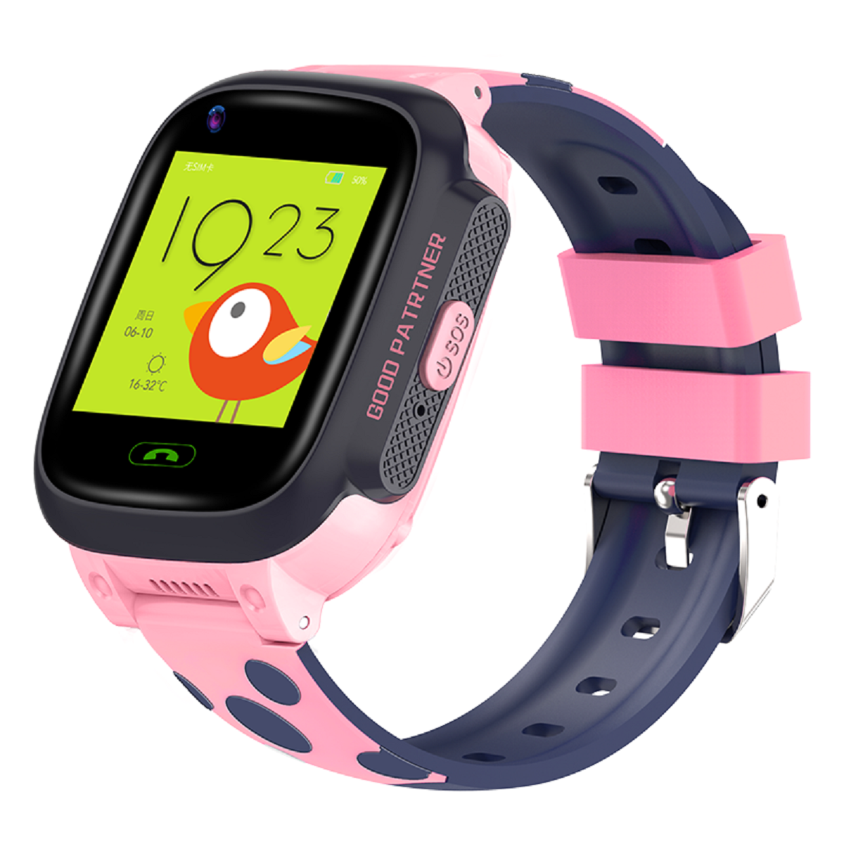 фото Смарт-часы smart baby watch y95, 4g, wi-fi и gps, с видеозвонком и sim card (розовый)