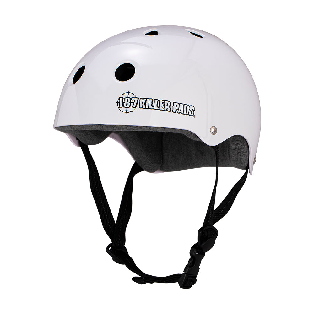 

Шлем 187 Killer Pads PRO SKATE HELMET with Sweatsaver Liner WHT, L, Белый, 187 Killer Pads PRO SKATE HELMET