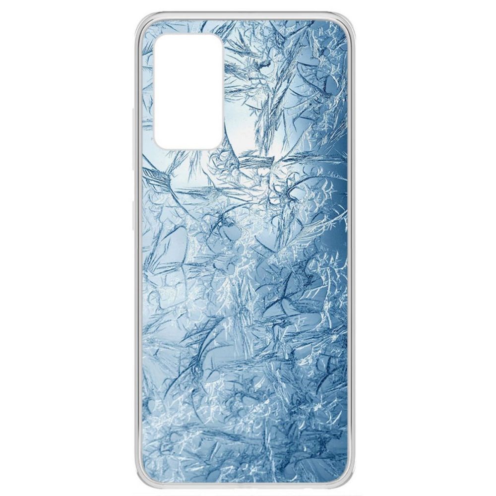 Чехол-накладка Krutoff Clear Case Лед для Samsung Galaxy A32 (A325)