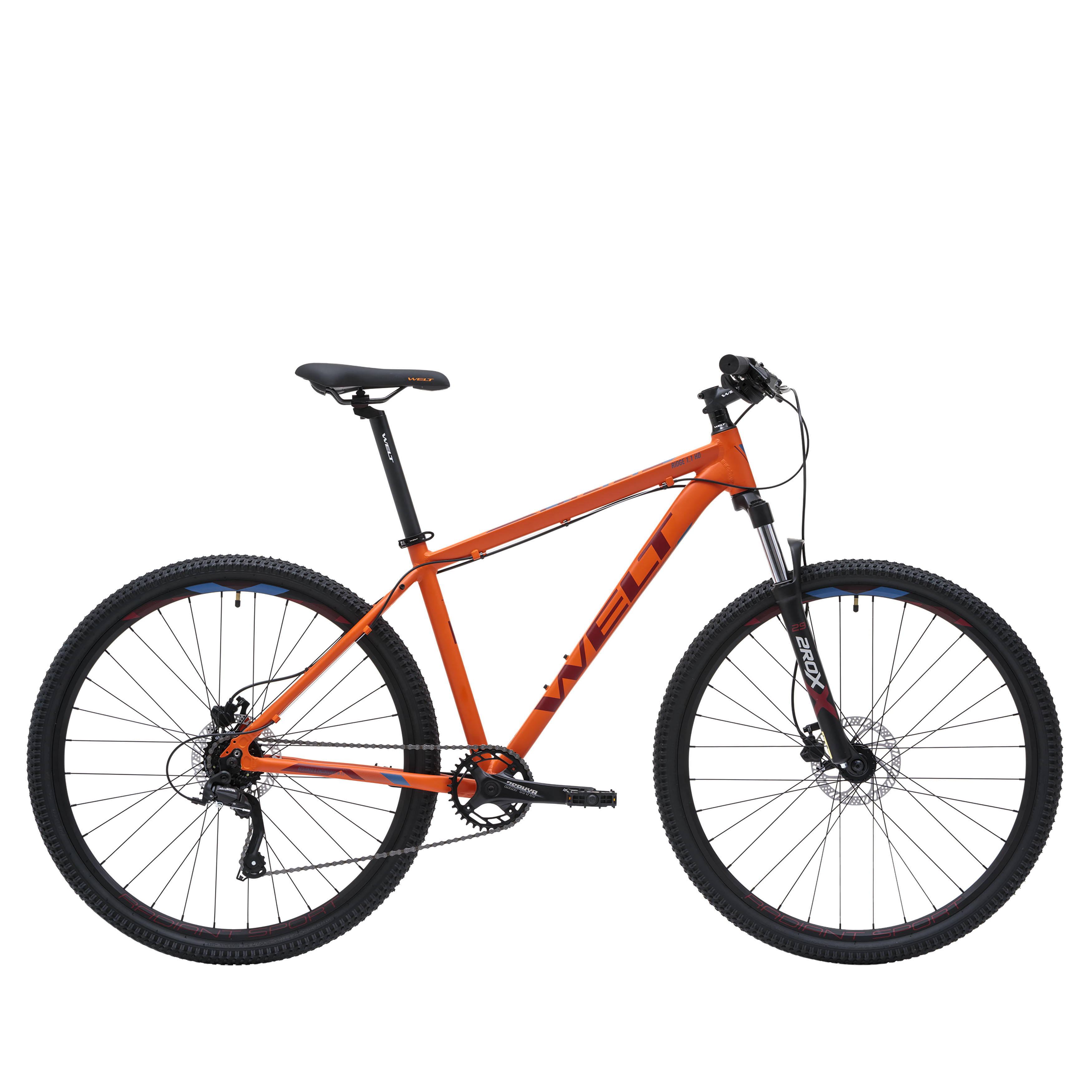 Велосипед Welt Ridge 1.1 Hd 29 2024 Orange (Дюйм:20)