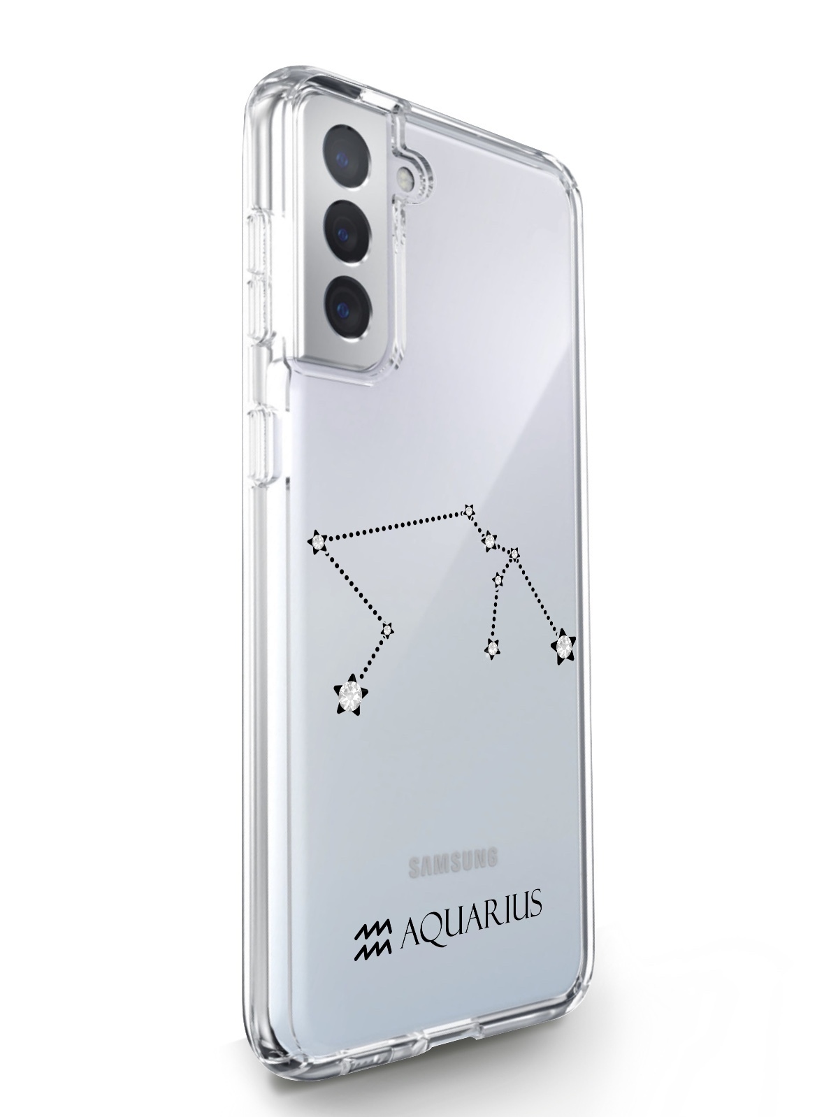 

Чехол MustHaveCase для Samsung Galaxy S21+ Знак зодиака Водолей прозрачный, Samsung Galaxy S21+ Знак зодиака Водолей Aquarius+