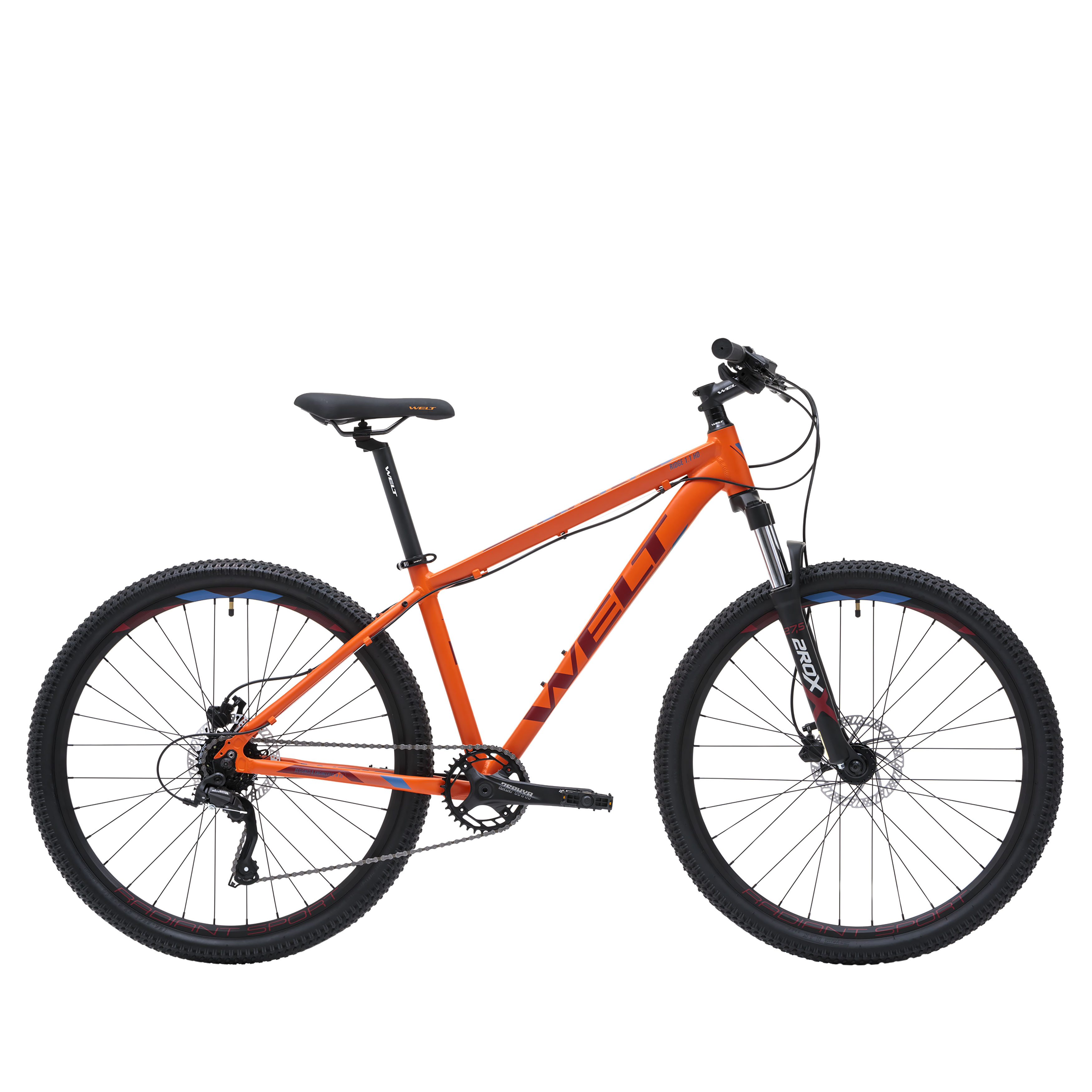 Велосипед Welt Ridge 1.1 Hd 27 2024 Orange (Дюйм:20)