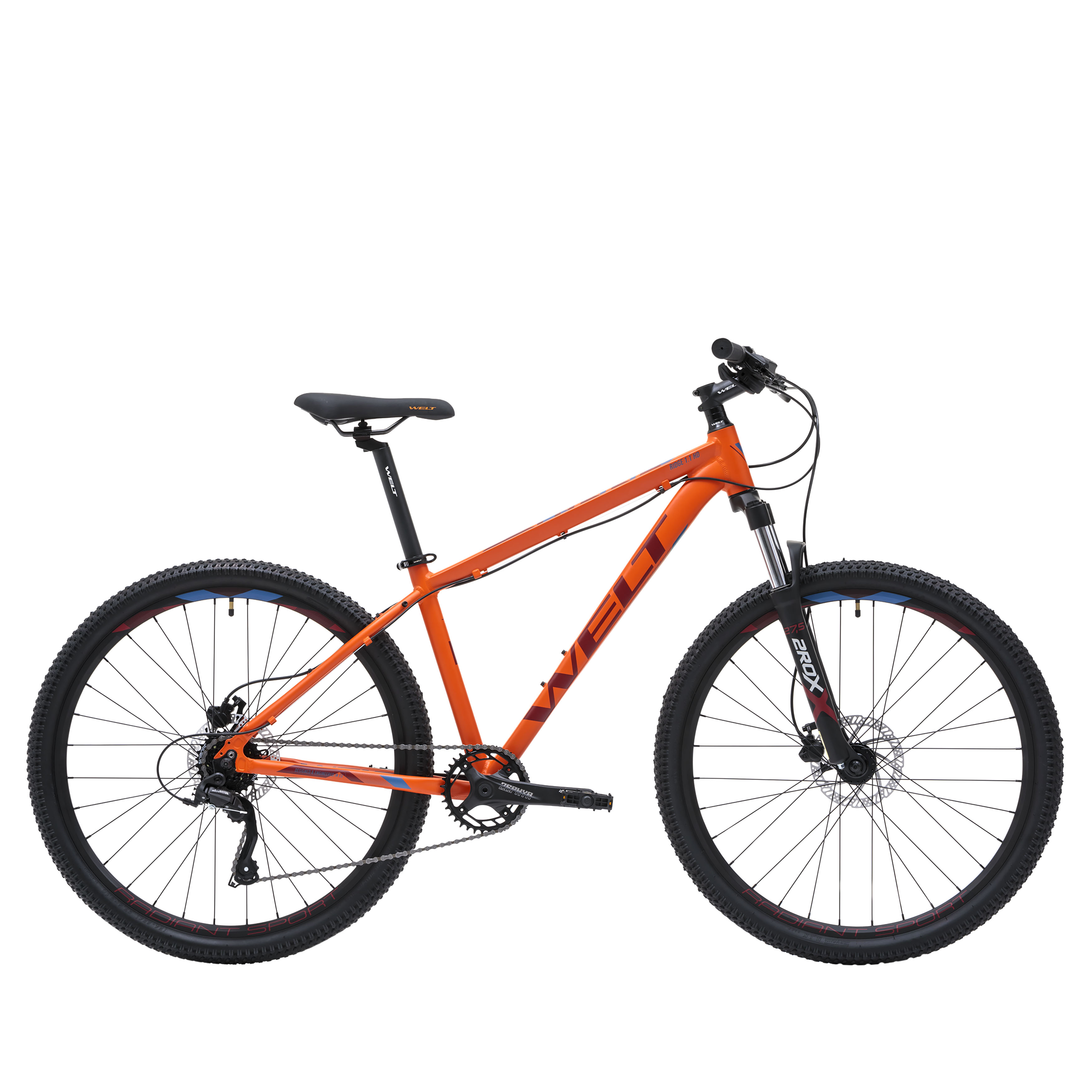 Велосипед Welt Ridge 1.1 Hd 27 2024 Orange (Дюйм:16)