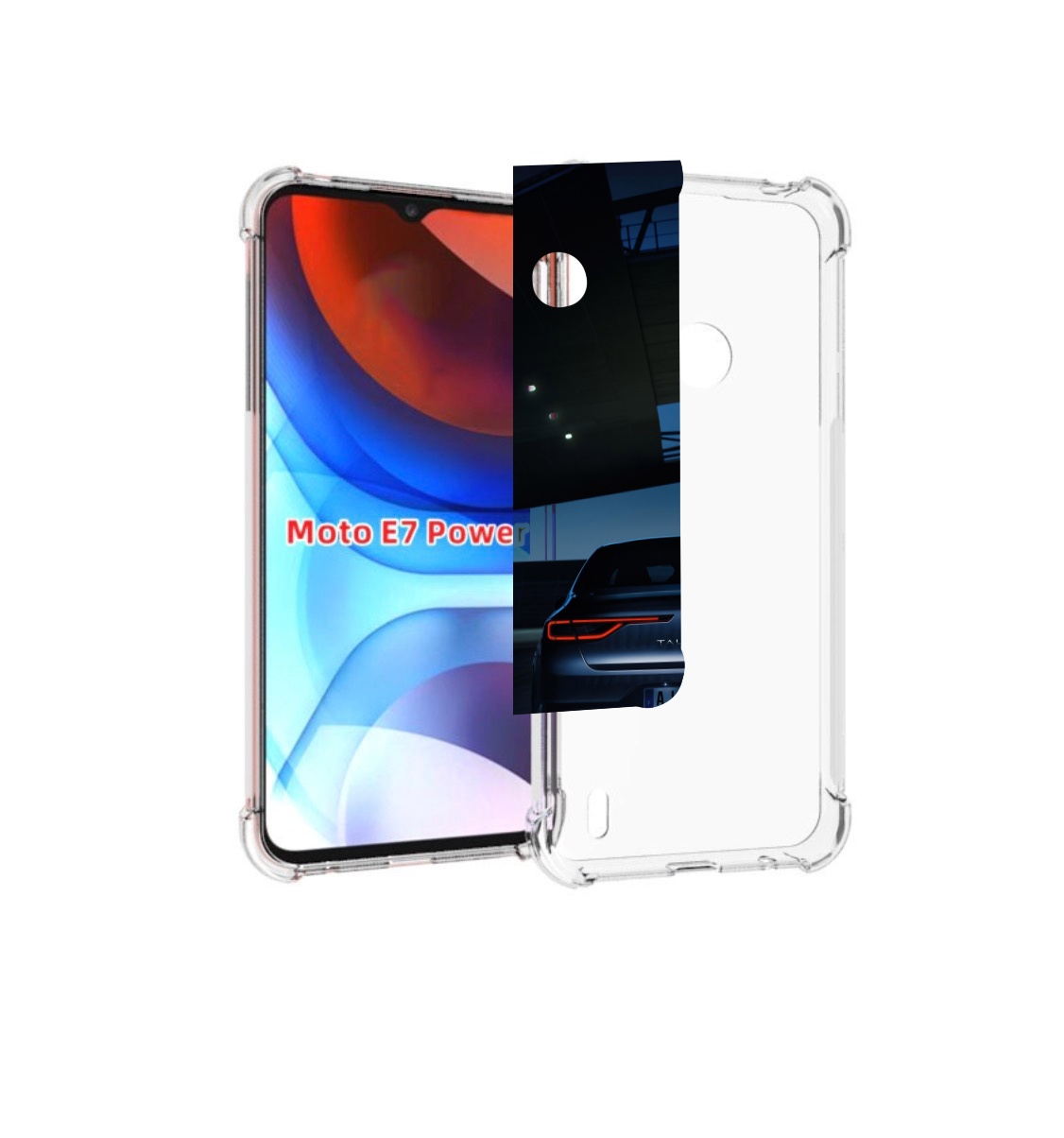

Чехол MyPads renault 1 для Motorola Moto E7 Power, Прозрачный, Tocco