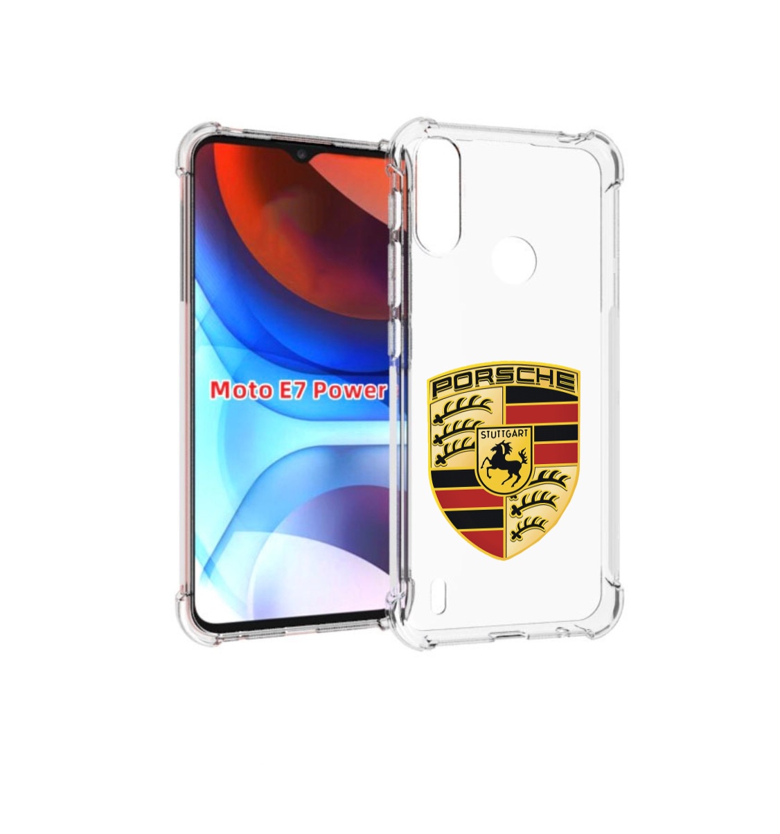 

Чехол MyPads porsche-5 мужской для Motorola Moto E7 Power, Прозрачный, Tocco