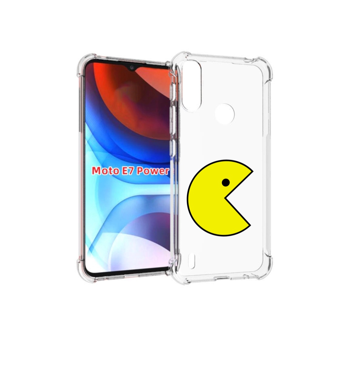 

Чехол MyPads pacman для Motorola Moto E7 Power, Прозрачный, Tocco