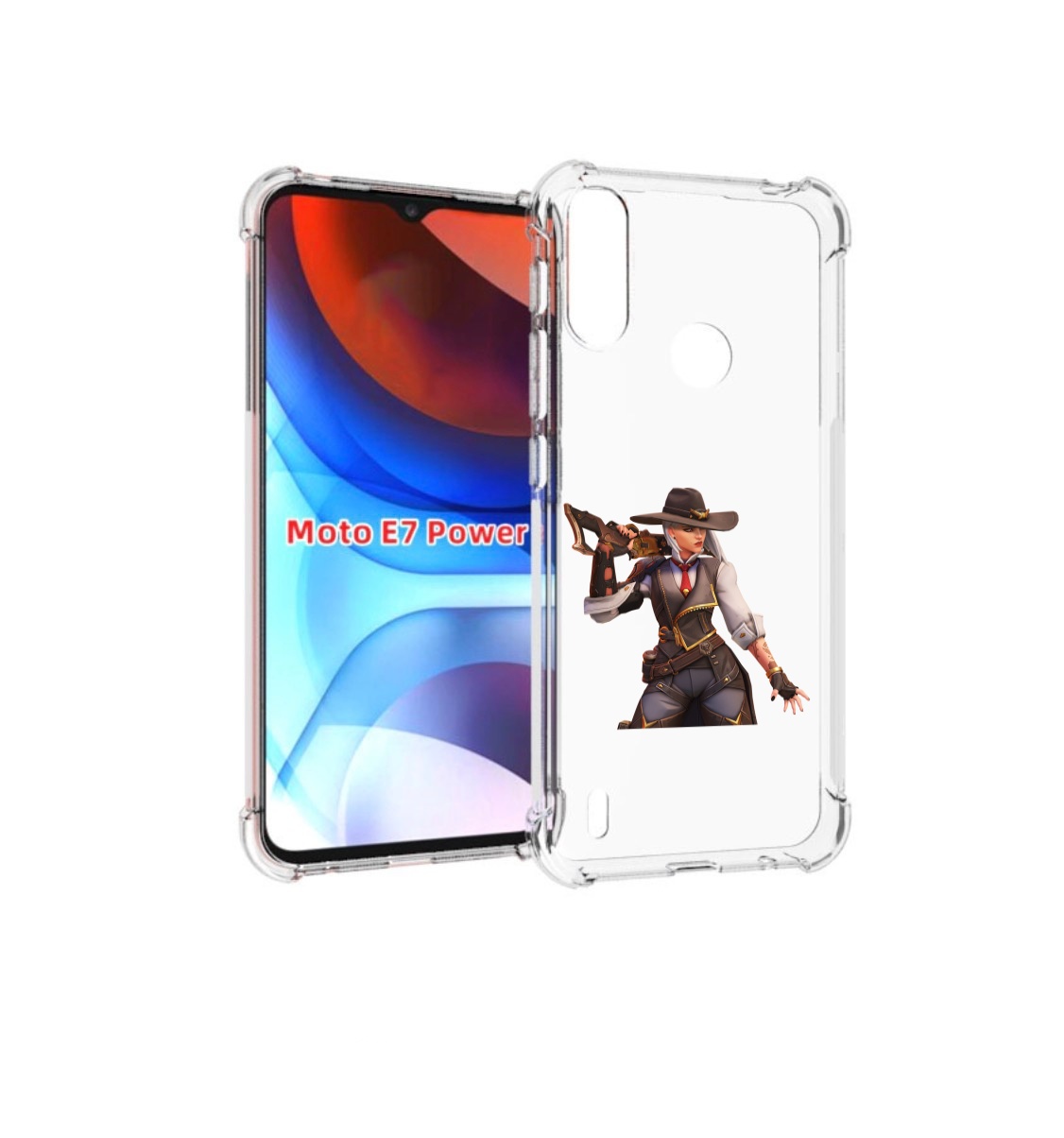 

Чехол MyPads overwatch для Motorola Moto E7 Power, Прозрачный, Tocco
