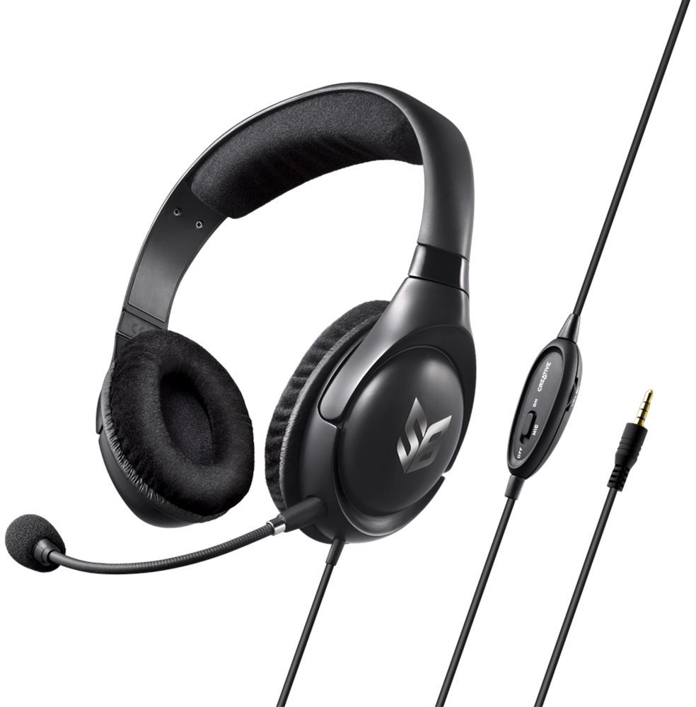 

Игровые наушники Creative SB Blaze V2 черный (70GH032000001), SB Blaze V2
