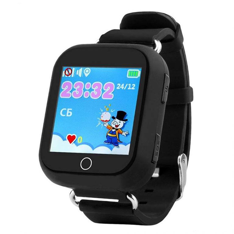 фото Детские смарт-часы smart baby watch q100 black/black