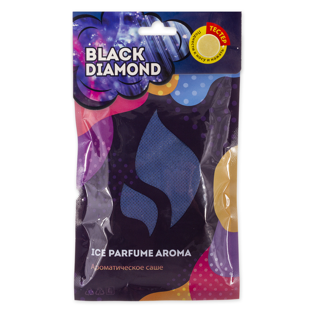 

Ароматизатор под сиденье, гранулы Саше "Black Diamond"