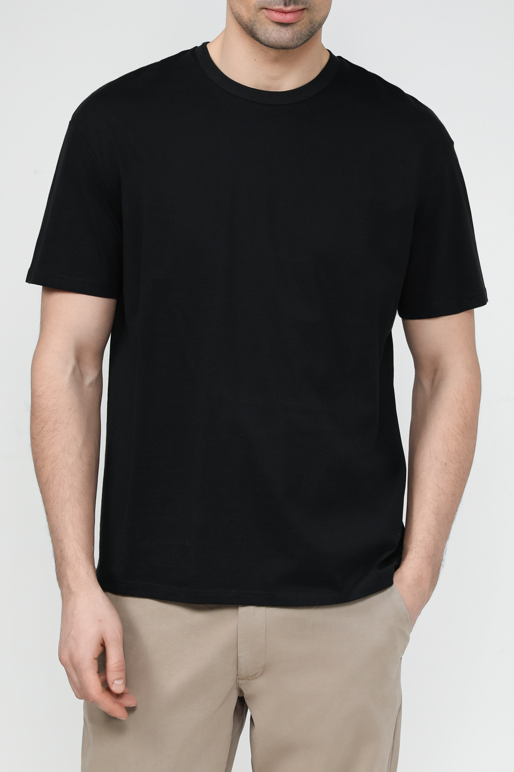 

Футболка мужская D.Molina DM240112296-001 черная 3XL, Черный, DM240112296-001